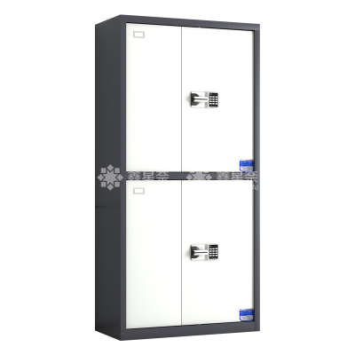 鑫星奈 XXN3110726 钢制保密柜密码文件柜保密档案资料柜 灰白套色通双节智能密码锁