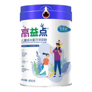 养多冠儿童成长高益点羊奶粉4段青少年学生高钙营养3岁以上羊奶粉800g