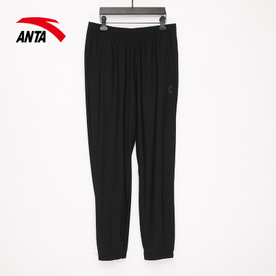 安踏男士运动长裤2021夏季新款舒适休闲束脚裤薄款长裤152121302