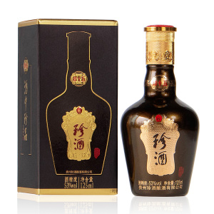 珍酒 珍十五小酒礼盒 53度125ml*2盒 酱香型白酒