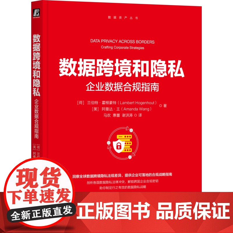 正版 数据跨境和隐私:企业数据合规指南 兰伯特·霍根豪特 数据跨境合规 全球隐私法规 GDPR 企业数据战略 技术风