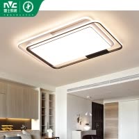 雷士照明[悠然]舒适光吸顶灯现代简约灯具语音智能客厅灯卧室灯中山灯具