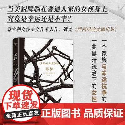 诽谤(新版)当美貌降临在普通女孩身上,是幸运还是不幸?意大利女性主义作家力作