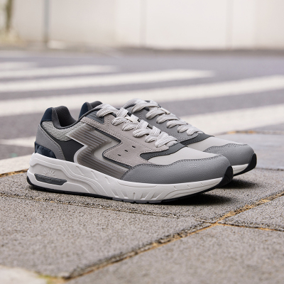 361°男鞋运动鞋新款防水革面休闲鞋男士百搭跑步老爹鞋子