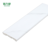 喜力健 PVC实心踢脚线 长3M*高4CM*厚10MM-新爵士白 根