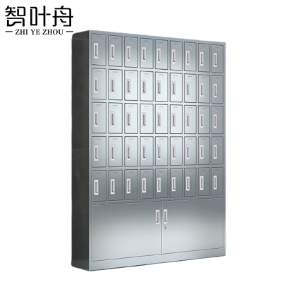 智叶舟水杯储物柜45格1320*250*1800mm台