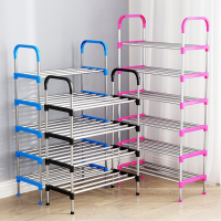 [补贴10%]鞋架家用门口多层室内简易宿舍防尘鞋柜小窄出租房入户门2025