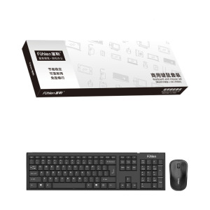 富勒fuhlen A120SG商务办公无线键鼠套装 (计价单位:套)黑色