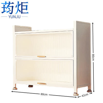 荺炬书柜3层2门个