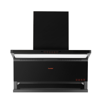 Haotaitai好太太顶侧双吸油烟机CXW-314-XK406 24m³大风量挥手+智清洗平顶式大灯磁吸式玻璃挡板