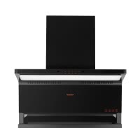 Haotaitai顶侧双吸油烟机CXW-314-XK406 24m³大风量挥手+智清洗平顶式大灯磁吸式玻璃挡板