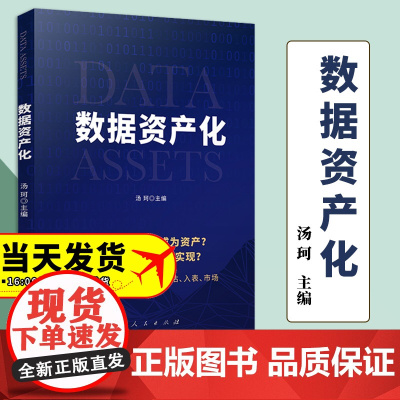 数据资产化 汤珂主编 人民出版社