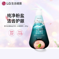 LG竹盐 喜马拉雅粉盐派缤牙膏(冰澈薄荷)285g