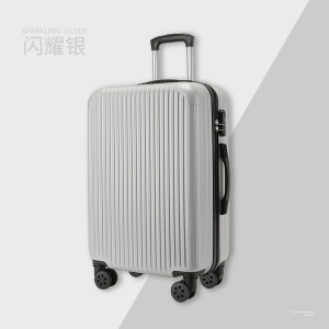拉杆箱万向轮logo旅行箱行李箱耐磨箱包20-24寸ABS