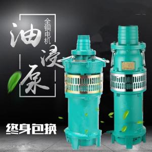 汐岩QY油浸式充油式喷泉潜水泵农田工业排灌泵大流量高扬程定制 2.2KW-6寸-扬程4.5M