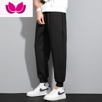 七斓款休闲运动裤男生束脚夏季初中学生青少年长裤子13岁男孩潮牌