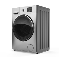 威力(WEILI)10KG超薄洗烘一体滚筒洗衣机全自动 巴氏除菌洗 高温筒自洁以旧换新XQG100-1016DPHX灰