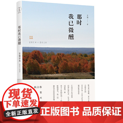 那时我已微醺——亚楠诗集(“西部文学奖”“中国当代散文诗作品集奖 ”)