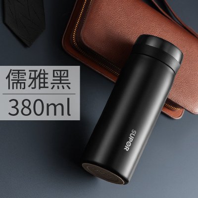 新品-苏泊尔智能保温杯大容量女男士高档泡茶便携定制316L不锈钢水杯子