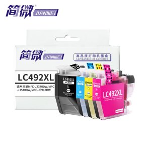简微墨盒LC492XL四色套
