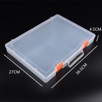 A4文件盒塑料收纳盒工具办公整理盒文具盒资料盒证书盒证件收藏盒