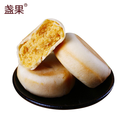 第二件半价-益品香-绿豆饼500克装早餐面包整箱绿豆饼1斤装糕点网红小零食小吃休闲食品夜宵充饥