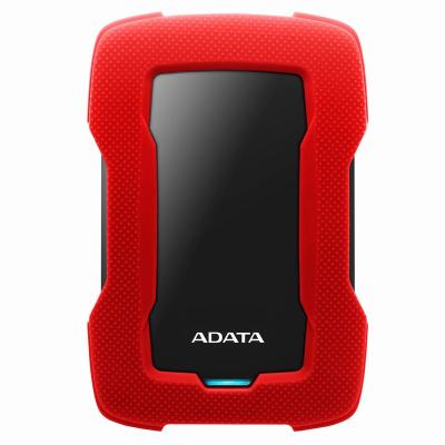 威刚（ADATA）移动硬盘HD3301TBUSB3.02.5英寸可加密兼容Mac红色