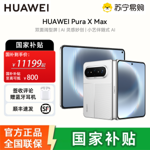 [国补需当面激活]华为(HUAWEI ) Pura X Max 12GB 512GB 零度白 双面阔型屏 AI灵感妙创 小艺伴随式AI 华为大阔折叠手机
