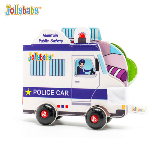 jollybaby亲子早教立体布书早教布书立体可咬撕不烂宝宝玩具1663