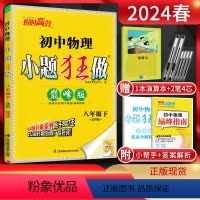 物理 八年级下 [正版]江苏版2024春恩波教育巅峰版初中物理八年级下册苏科版SK 初二8年级八下苏教版同步课时训练作业