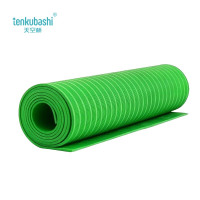 天空桥 绝缘地垫 绿色条纹5mm*1m*5m 卷
