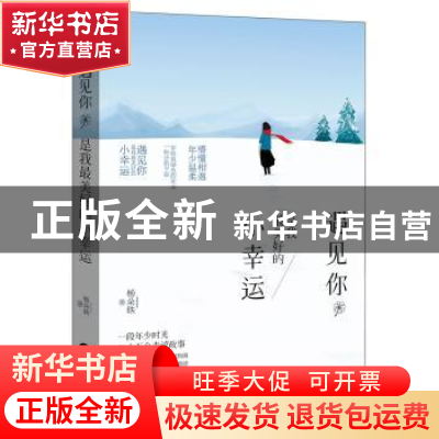 正版 遇见你 是我最美好的小幸运 杨朵轶著 鹭江出版社 978754591