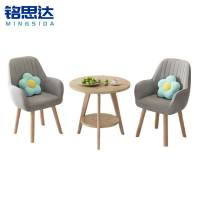 铭思达洽谈桌一桌两椅套