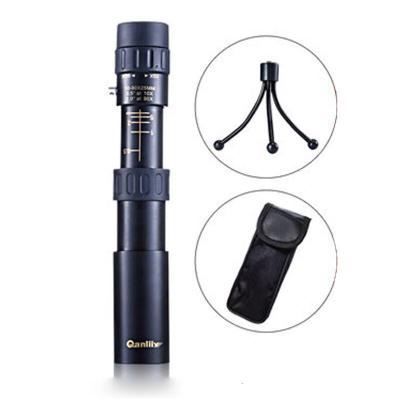 户外迷你袖珍金属单筒望远镜高倍高清微光夜视军演唱会望眼镜