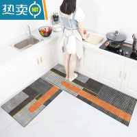 敬平硅藻泥轻奢厨房专用地垫2021新款吸水脚垫子防滑防油可擦免洗地毯防滑垫