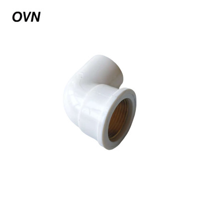 OVN PVC铜内丝弯头 20mm*4分 10个1包 包