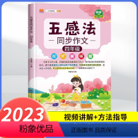 五感法同步作文4年级 小学通用 [正版]五感法写作文技巧素材积累镜头法修辞法扩句法顺序法作文写作技巧小学生作文大全三到六
