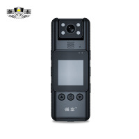 强泰P5摄像录音笔180度镜头旋转 高清胸前佩戴摄像机一键录像录音64GB