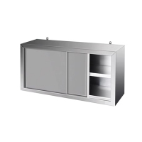 十方嘉厨房吊柜(不锈钢0.6带门双层)