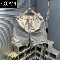 HLCOMAN夏季高街男士工装短裤宽松透气运动五分裤简约百搭纯色休闲速干裤