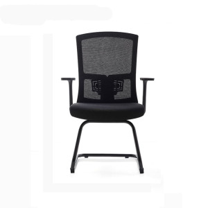 睿新佳明办公椅电脑椅600*620*1000mmU-037C黑色弓形椅 把