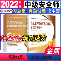 [正版]中级注册安全工程师2022年职业资格考试辅导安全生产专业实务金属冶炼安全真题详解与考前模拟习题集历年真题押题试