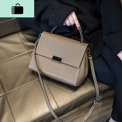 2020新款包包女百搭大容量手提包韩版单肩斜挎包简约时尚女包包潮NEW LAKE女斜挎包