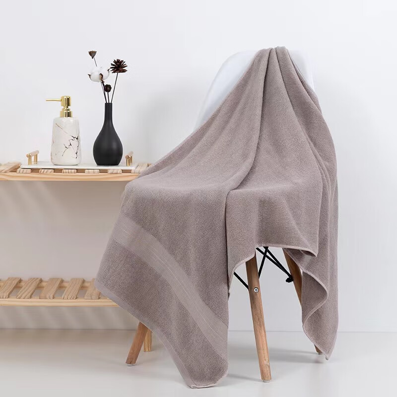 九叶红浴巾68*138cm/380G-JYH-3402/条