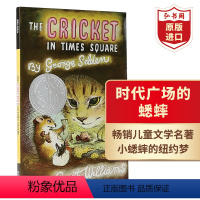 [正版]时代广场的蟋蟀 英文原版 乔治塞尔登The Cricket in Times Square 纽伯瑞儿童文学奖作