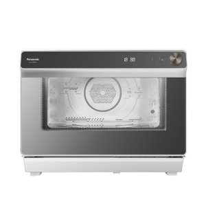 松下(Panasonic)31L家用蒸烤箱 电烤箱 蜂巢循环蒸烤一体机双直喷纯蒸智能菜单NU-SC85MW