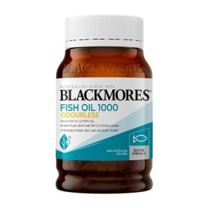 BLACKMORES 澳佳宝 深海鱼油 软胶囊 200粒 1瓶装 无腥味鱼油 澳洲进口