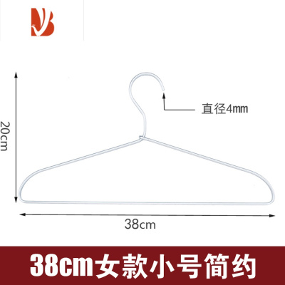 三维工匠无印太空铝制日式加粗衣撑轻巧家用金属衣服裤子架