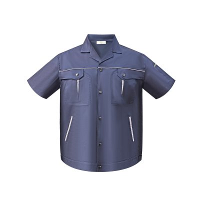 涤棉夏季款工衣B01012500