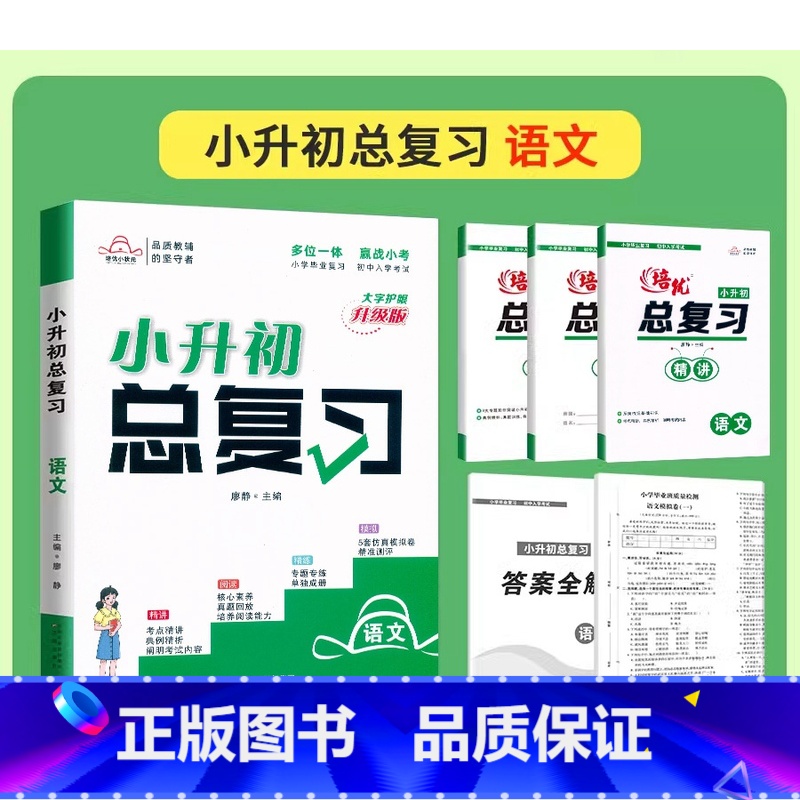 语文[外送模拟卷] 小学升初中 [正版]2024新版培优小升初语文总复习升级版精讲精练阅读理解小学六6年级语文毕业总复习
